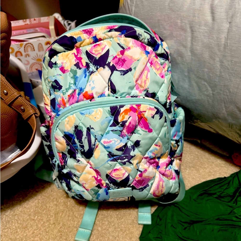 Floral Vera Bradley backpack
